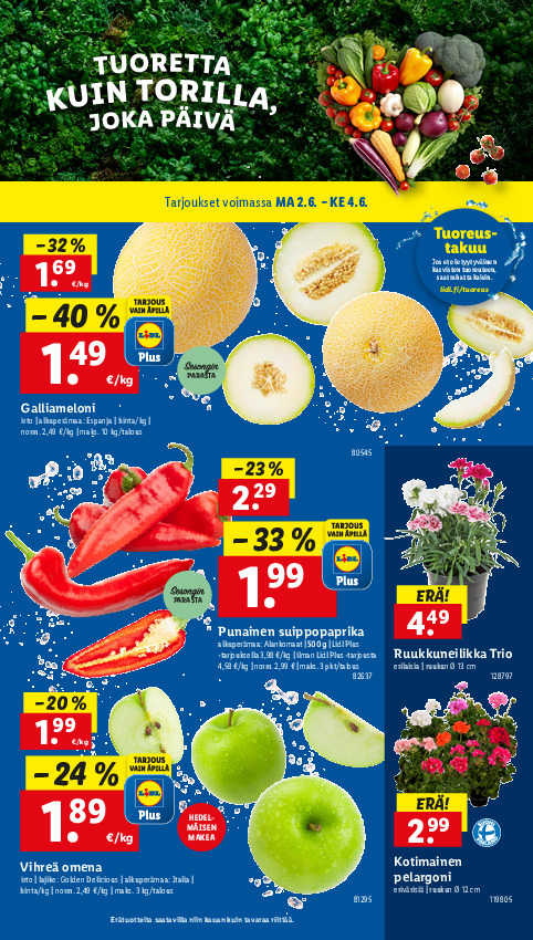 Lidl Koko Suomen tarjoukset sivu 23